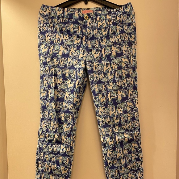 Lilly pulitzer kelly ankle pants size 6 - Picture 3 of 6